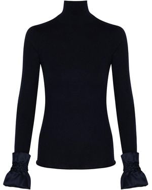 ANDRES OTALORA Mia Mia Knitted Sweater - Blue