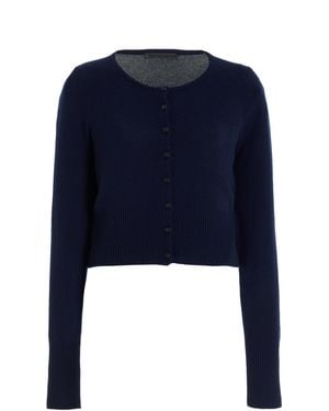 Jenni Kayne Finley Cashmere Cardigan - Blue