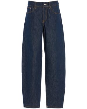 Jeanerica Como Rigid Curve-leg Jeans - Blue