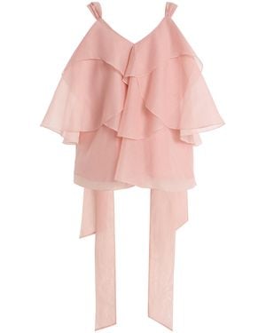 Aje. Erin Layered Top - Pink