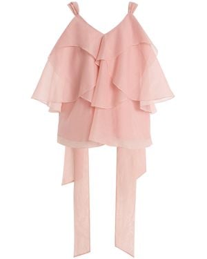 Aje. Erin Layered Top - Pink