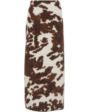 Gabriela Hearst Phaedra Cashmere Maxi Skirt - Multicolour