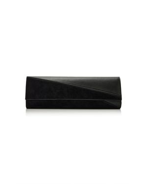 Proenza Schouler Hex Leather Clutch - Black