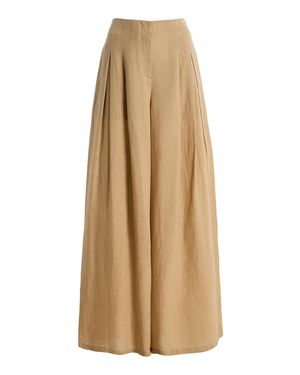 Twp Drew Linen Trousers - Natural