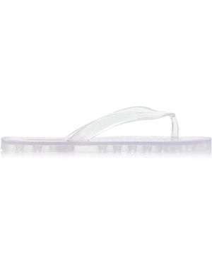 St. Agni Jelly Flip Flop Sandals - White