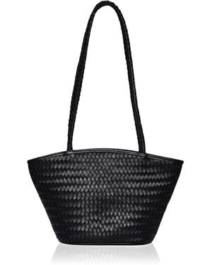 Bembien Mira Small Leather Tote - Black