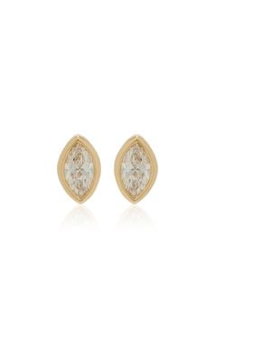 Anita Ko Seraphina 18K Diamond Earrings - White