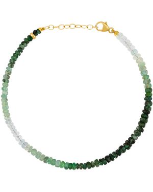 JIA JIA 14K Emerald Bracelet - Green