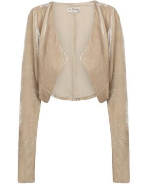 Cortana Iris Velvet Jacket - Natural