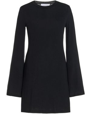 Anemos Knit Mini Dress - Black