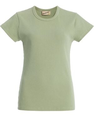 Sanderlak Slim Cotton T-Shirt - Green