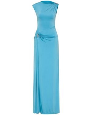 ROAME. Gloria Asymmetrical Gown - Blue