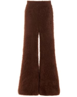 Lisa Yang Ellery Cashmere Flared Pants - Brown