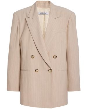 LAQUAN SMITH Tailored Double-Breasted Jacket - Natural