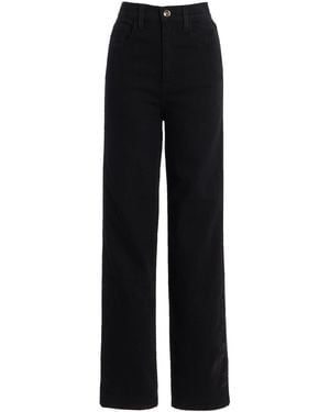 RÙADH Exclusive The Kerr Stretch Ultra-High Straight-Leg Jeans - Black