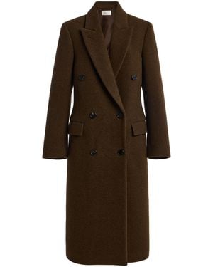 The Row Bamira Wool Coat - Brown
