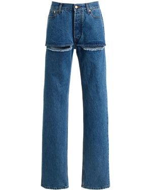 DARKPARK Naomi Cutout Jeans - Blue