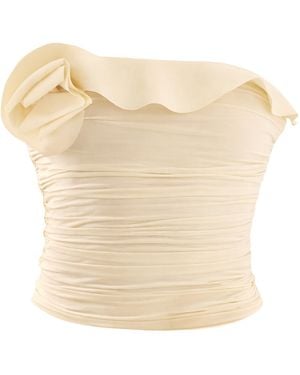 Maygel Coronel Albura Jersey Top - Natural