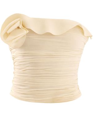 Maygel Coronel Albura Jersey Top - Natural