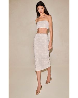 Alexis Yves Midi Skirt - Natural