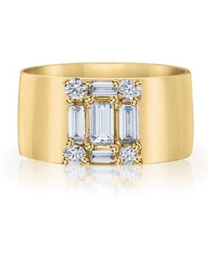 Mindi Mond New York Clarity 18K Diamond Ring - Metallic