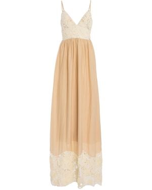 All That Remains Exclusive Edith Cotton-Silk Maxi Dress - Natural