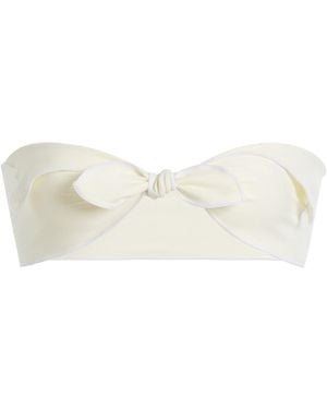 Mare Perpetua Bandana Bikini Top - White
