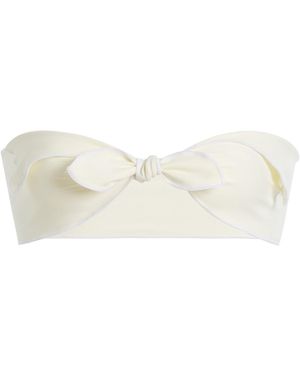 Mare Perpetua Bandana Bikini Top - White
