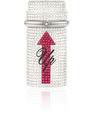 Judith Leiber Miniature Equilbrium Prescription Bottle Clutch - White