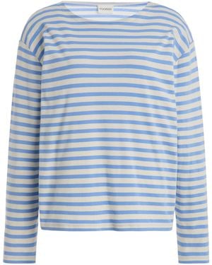 Closed Basic Cotton-Modal T-Shirt - Blue