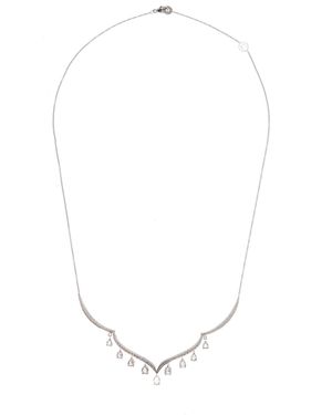 Harakh Haveli 18k White Gold Diamond Necklace