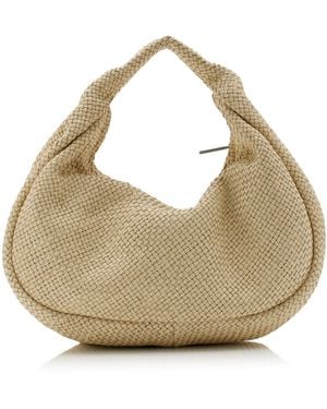 St. Agni Bon Bon Woven Leather Bag - Metallic
