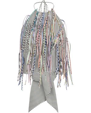 Silvia Tcherassi Lianne Cotton Top - White