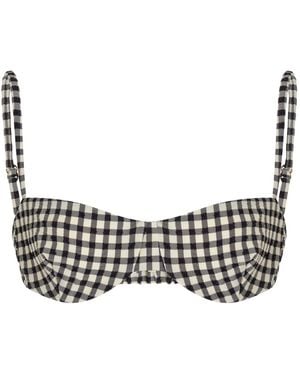 Juillet Exclusive Ingrid Balconette Bikini Top - Black