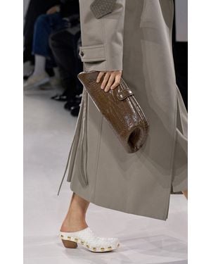 Bottega Veneta Gondola Mule Clog Pump - Grey