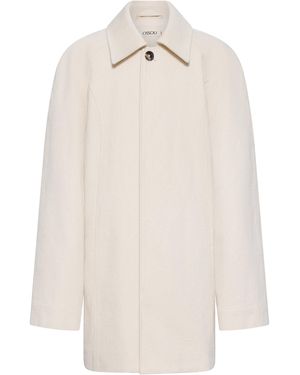 OSSOU Ely Cotton Coat - White