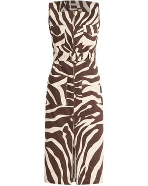 USISI SISTER Alexa Cotton Dress - Brown