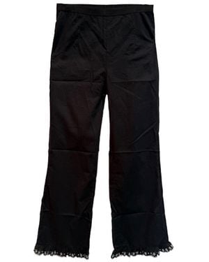 Ciao Lucia Kaja Cotton Trousers - Black