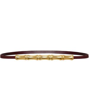 Johanna Ortiz Seed Of The Soul Leather Belt - White