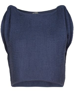 Rachel Comey Cannelle Cotton Top - Blue