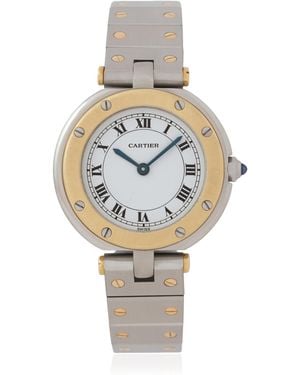 Stephanie Windsor Cartier Vendome Vintage Watch - Metallic