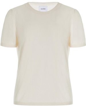 Barrie Cashmere T-shirt - White