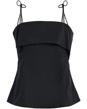 THE GARMENT Grand Peplum Top - Black