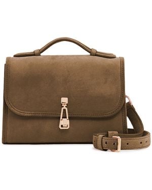 Gabriela Hearst Leonora Small Suede Bag - Brown