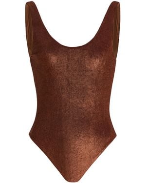 JADE Swim Contour Swimsuit - Brown