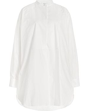 The Row Fayette Linen Top - White