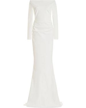 Greta Constantine Cash-Oseph Gown - White