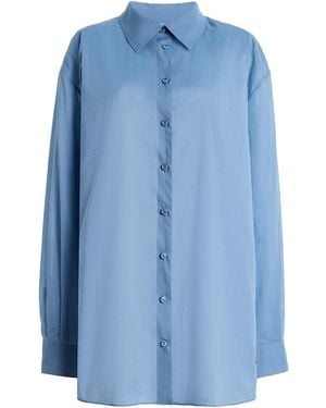 ÉTERNE Lucien Cotton Shirt - Blue
