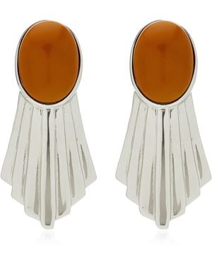 Ben-Amun Exclusive Ryan Silver-tone Earrings - Brown