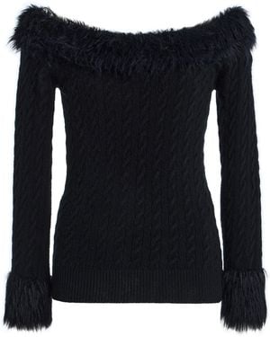 BERNADETTE Karla Wool-Blend Sweater - Black